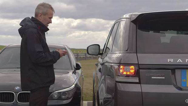 JLR apresenta sistema de controle remoto da Range Rover Sport