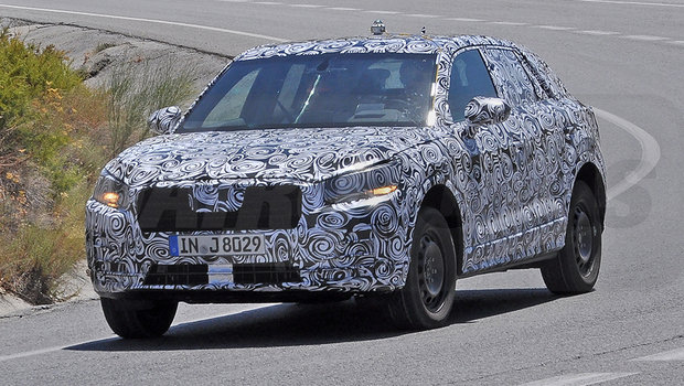 SUV de entrada da Audi é flagrado