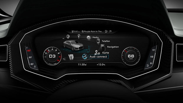 Audi equipará próximo A3 com painel 100% digital