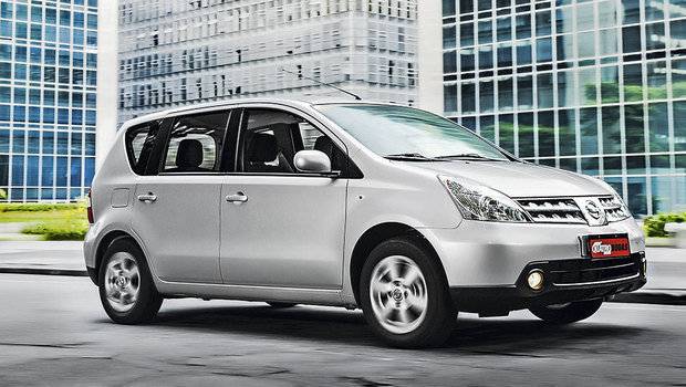Livina some do site oficial da Nissan no Brasil