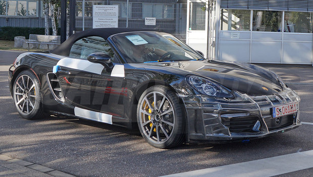 Facelift do Porsche Boxster é flagrado