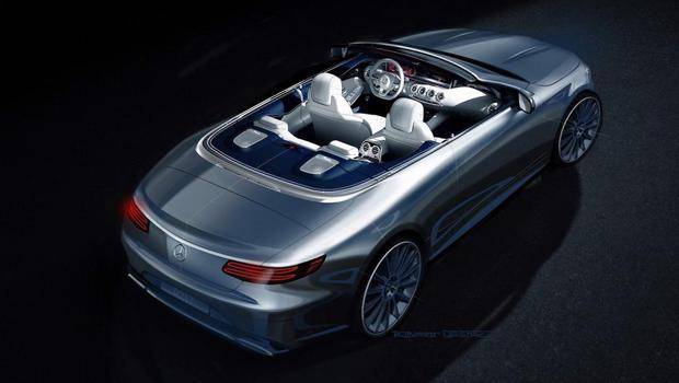 Mercedes mostra teaser do Classe S Cabriolet