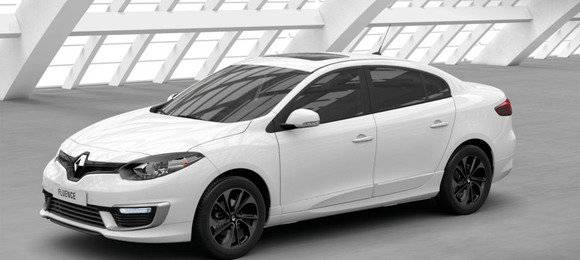 Fluence GT Line surge no site da Renault