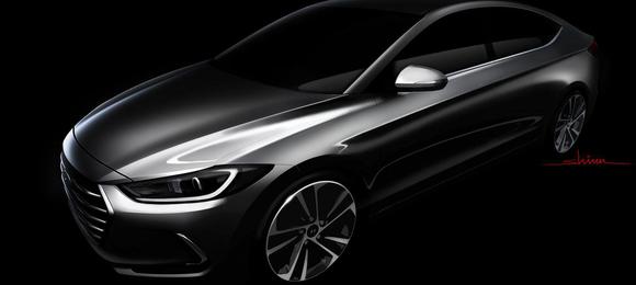 Hyundai mostra teaser do novo Elantra