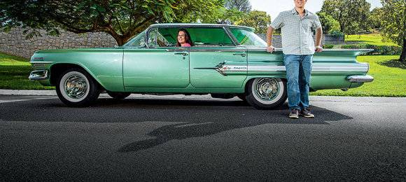Restauração de carros: coisa de mãe e filho