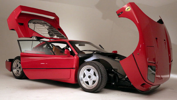 Única, Ferrari F40 de 1991 não encontra compradores em leilão