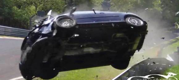 10 acidentes fortes em Nürburgring Nordschleife