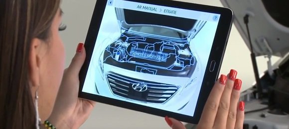 Hyundai lançará aplicativo de realidade aumentada para manuais do proprietário