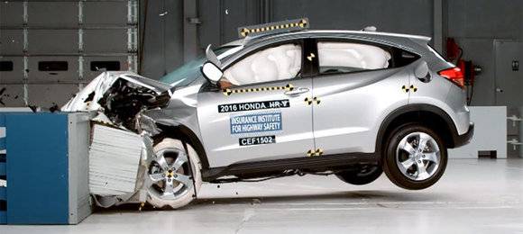 HR-V e Renegade vão bem em crash-tests, mas não levam nota máxima