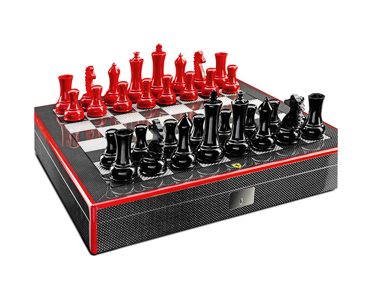 Jogo de Xadrez Ferrari