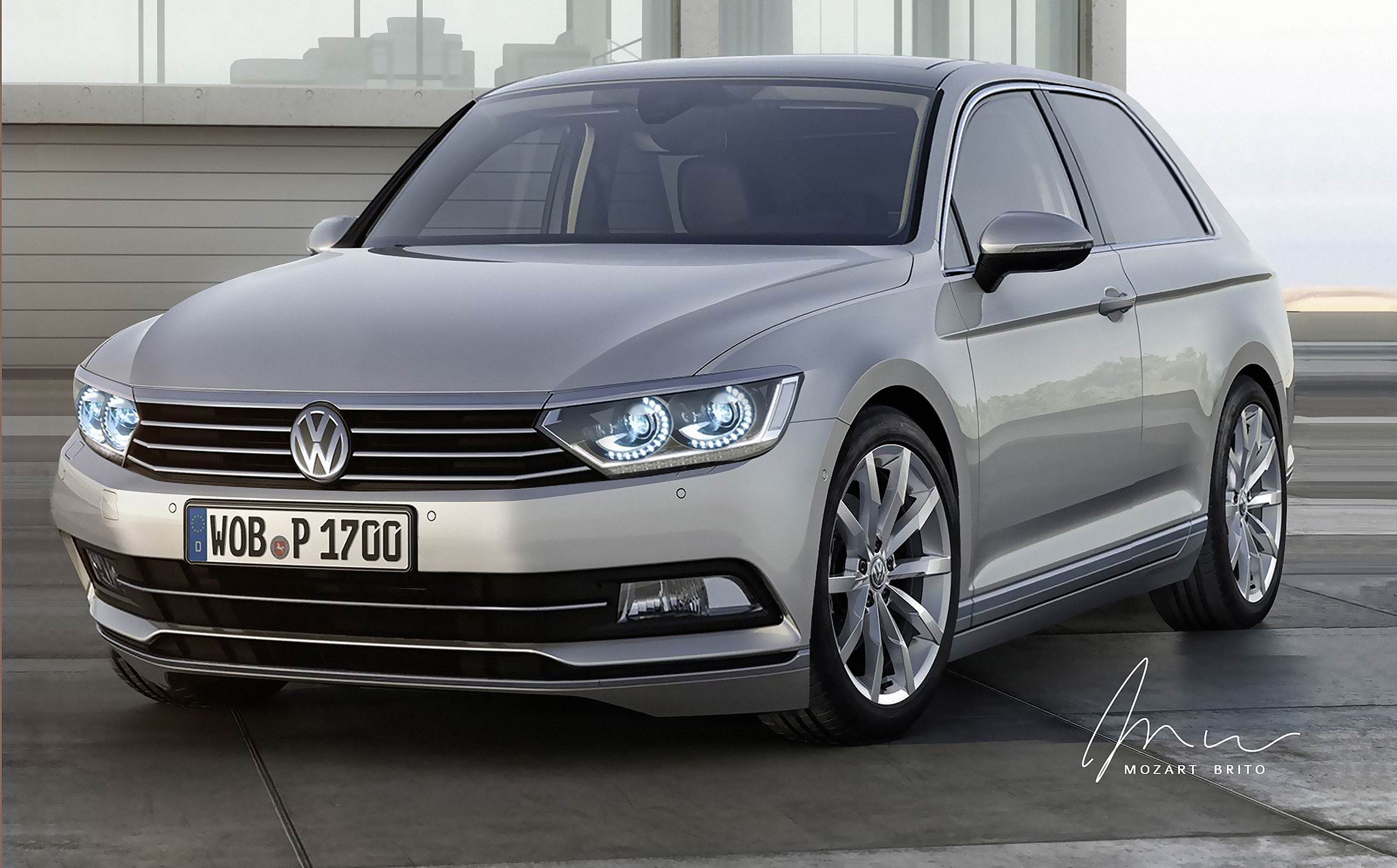 Designer faz releitura da VW Brasilia