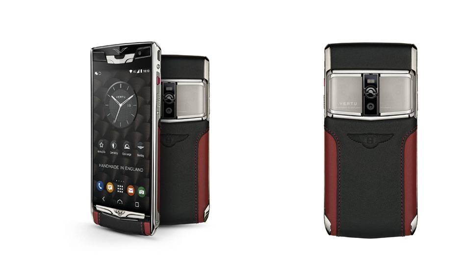 Bentley lança novo smartphone de luxo