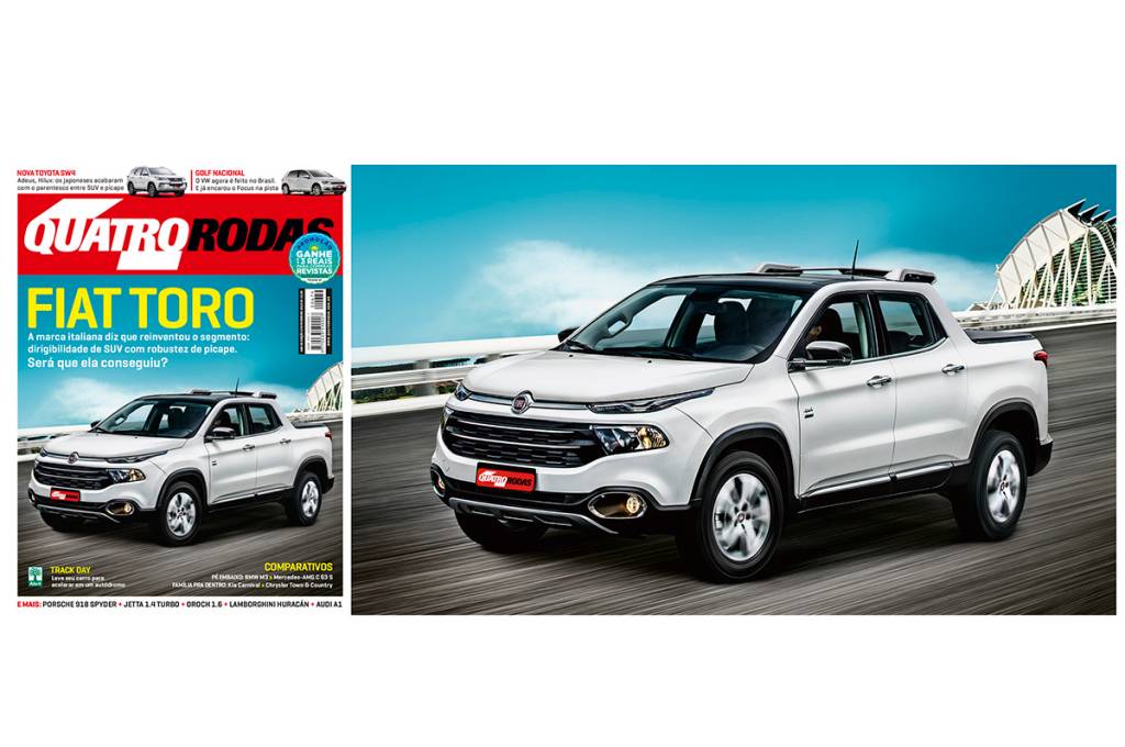 Fiat Toro, Golf nacional, nova Toyota SW4… em fevereiro na QUATRO RODAS!