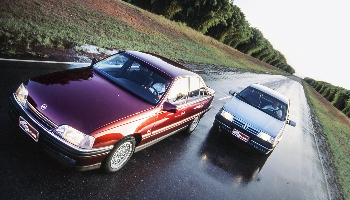 Chevrolet Omega 3.0i CD x Fiat Tempra Ouro 2.0 16V