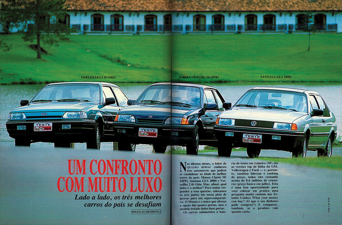 QUATRO RODAS, agosto de 1991