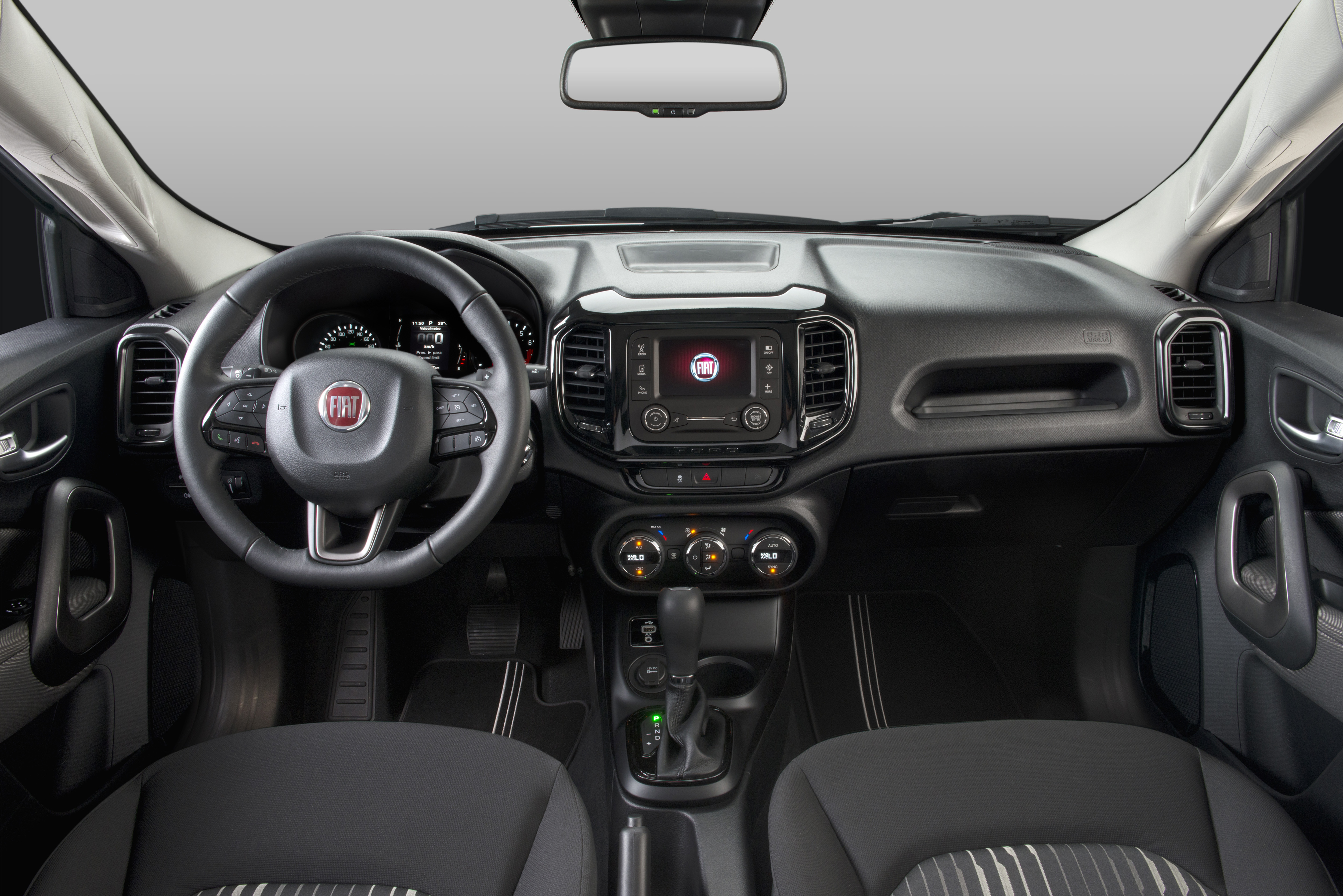 Fiat Toro Flex - painel