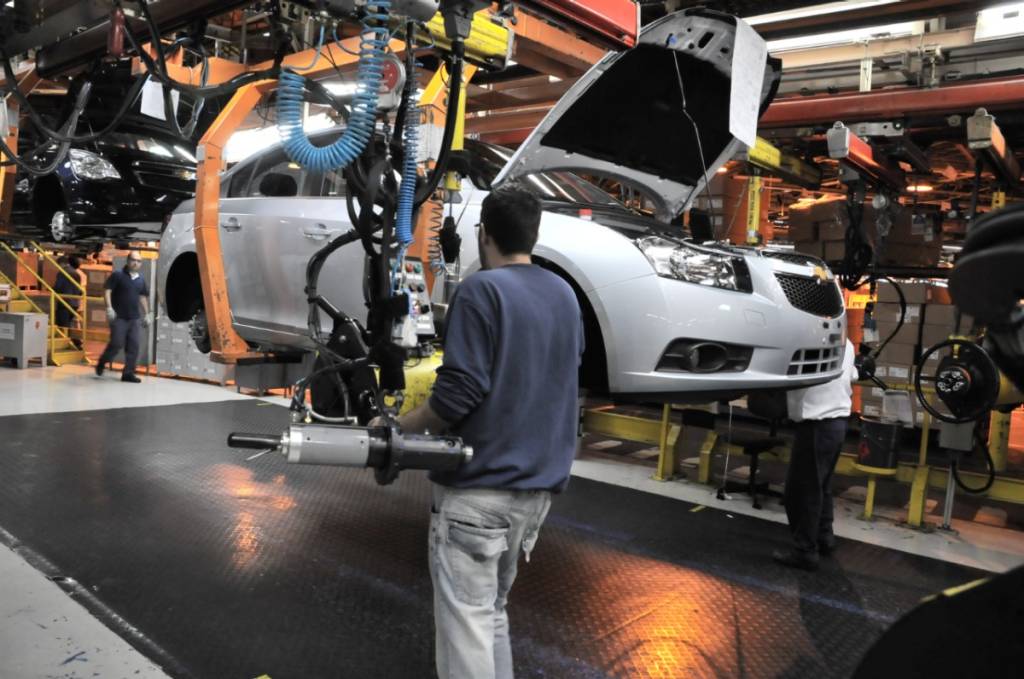 Fábrica da GM em São Caetano do Sul Fábrica da GM em São Caetano do Sul
