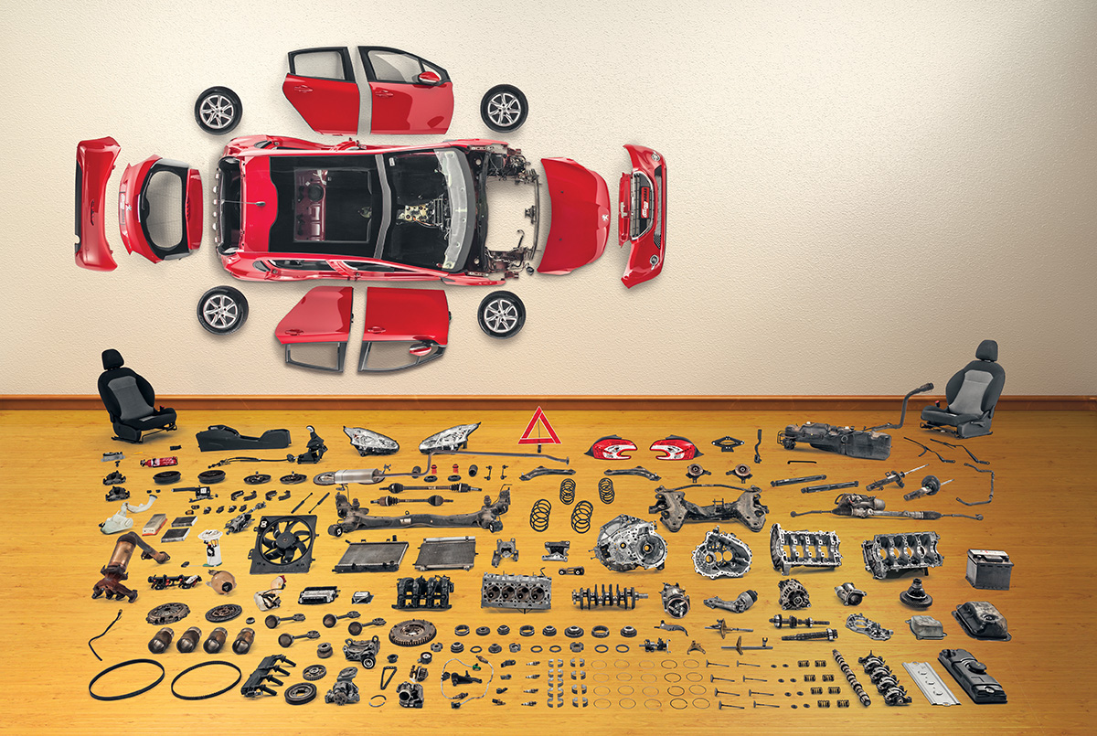 Peugeot 208 - desmonte