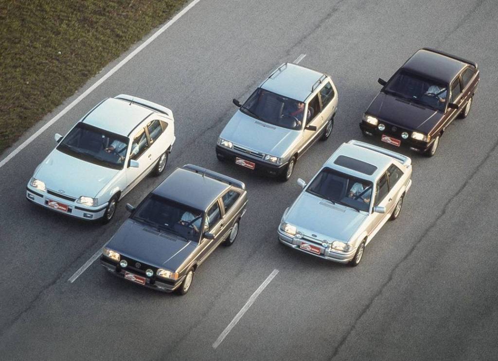 Grandes comparativos: os icônicos esportivos brasileiros dos anos 90