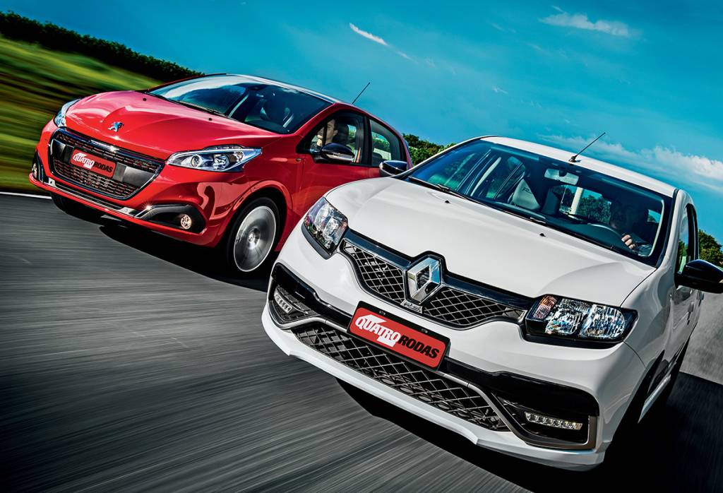 Peugeot 208 GT x Renault Sandero R.S.