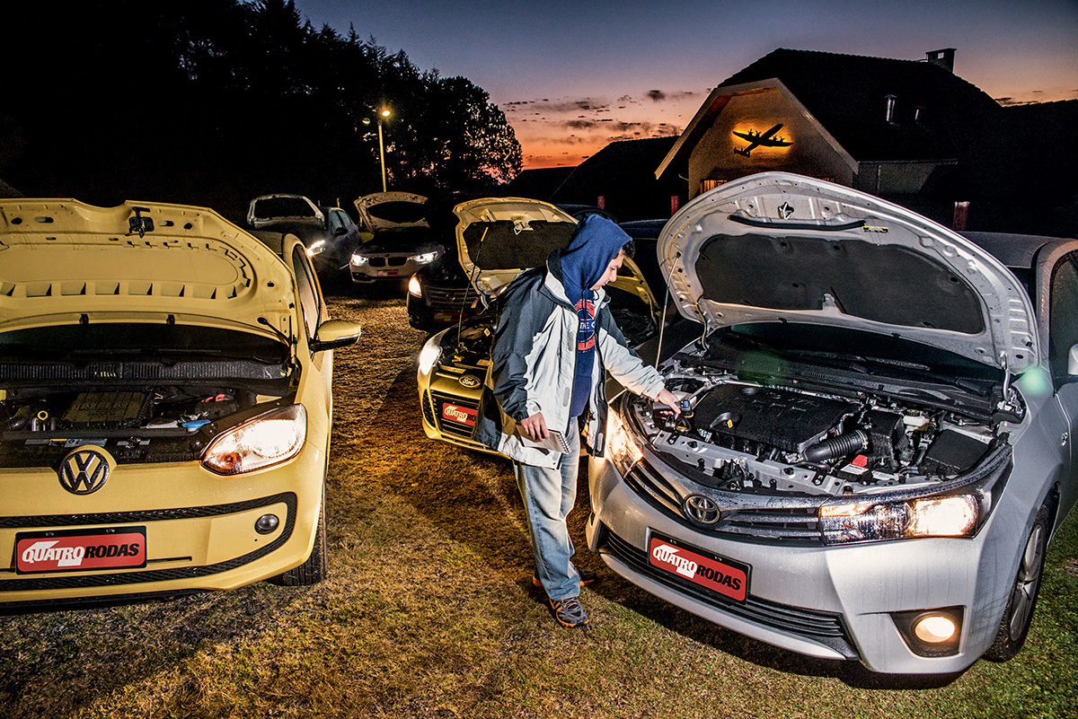 Teste: partida a frio