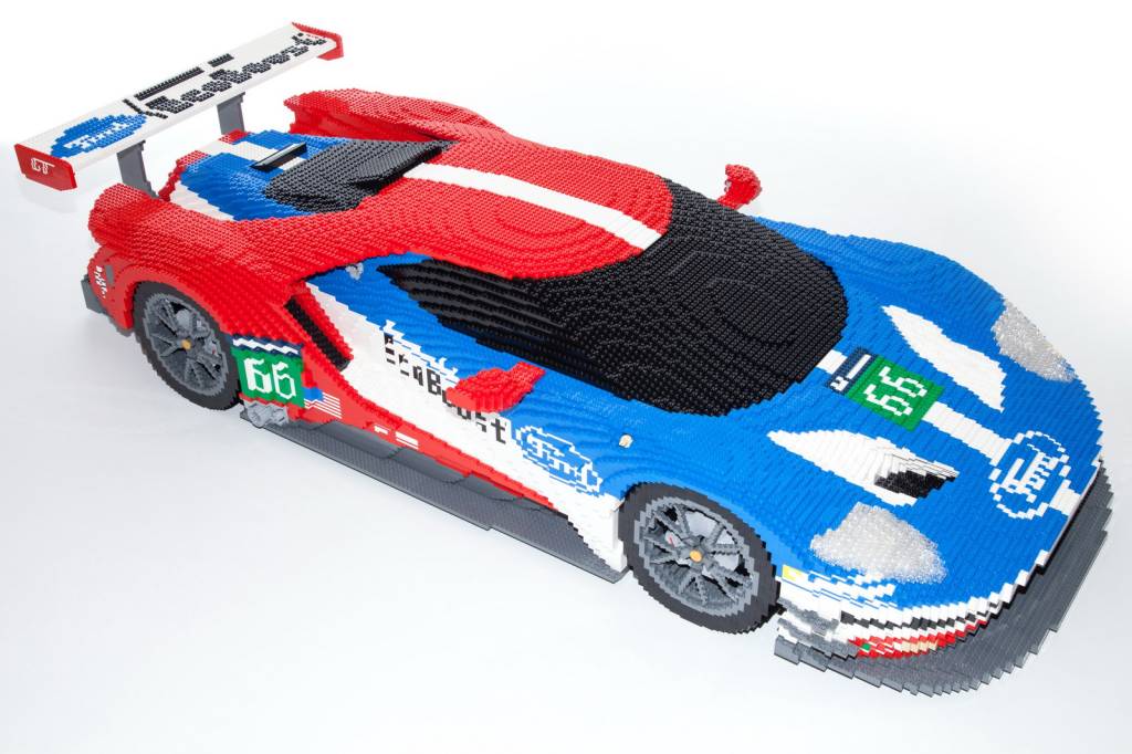 Vencedor de Le Mans, Ford GT ganha reprodução em Lego