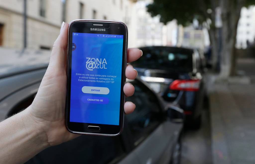 Zona Azul pago por aplicativo já vale a partir desta segunda-feira em SP