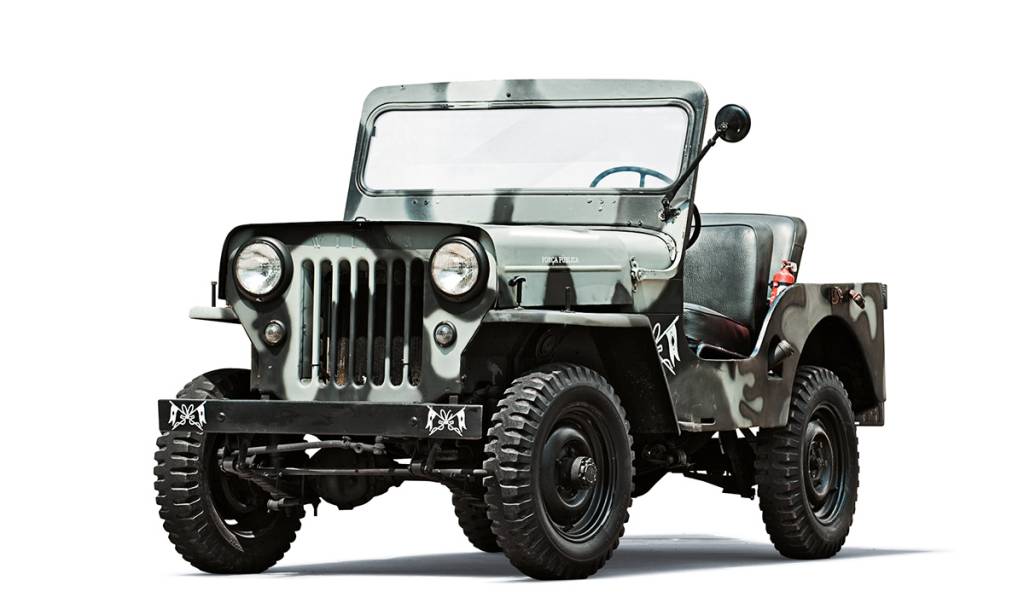Viaturas policiais - Jeep Willys Viaturas policiais - Jeep Willys