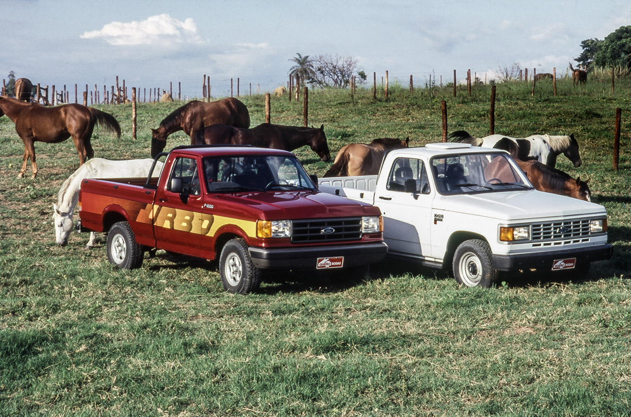 Chevrolet D-20 x Ford F-1000