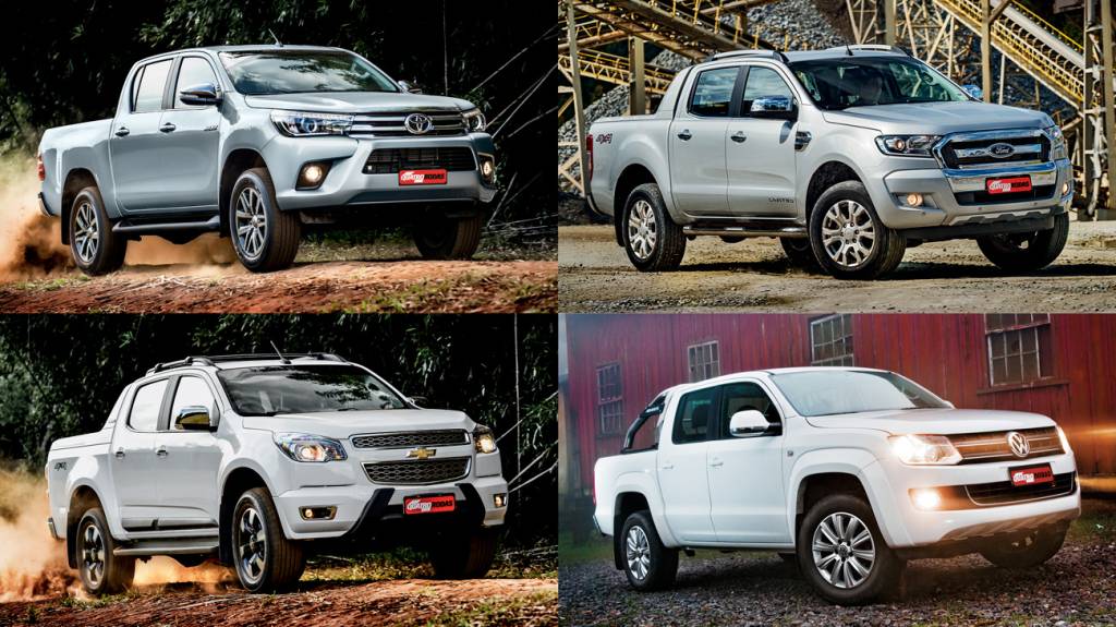 Ranking de testes: picapes a diesel Ranking de testes: picapes a diesel