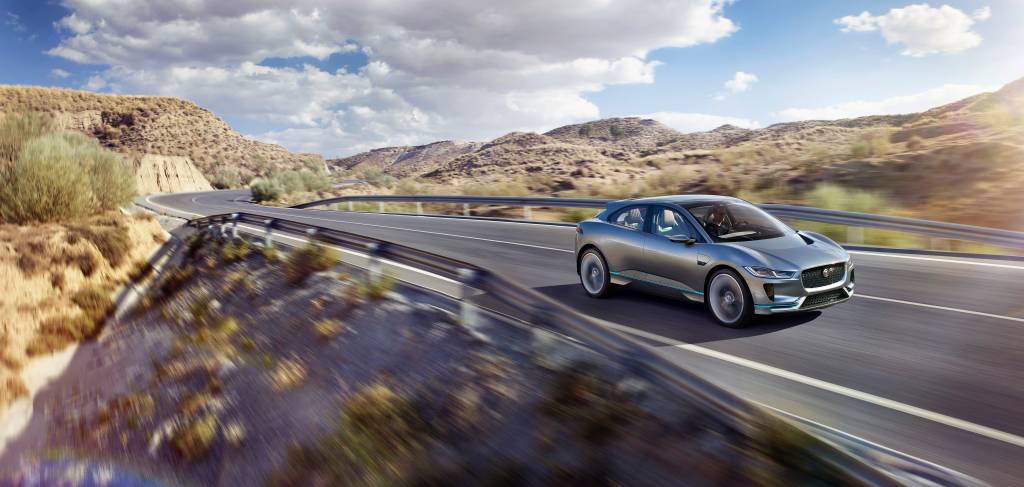 Jaguar revela o I-Pace, SUV elétrico que será produzido em 2018