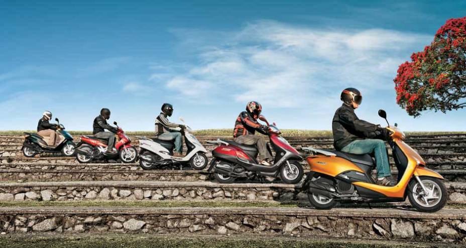 Scooters: presença cada vez maior no cenário urbano Scooters: presença cada vez maior no cenário urbano