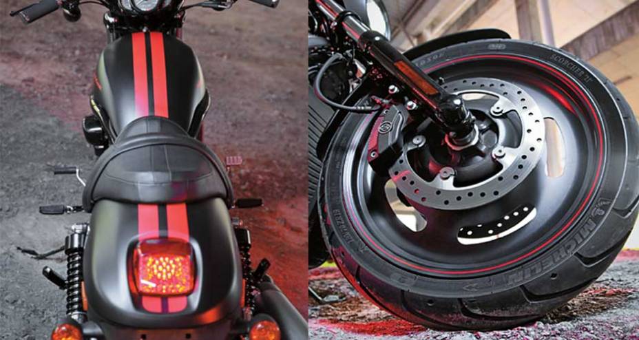 Freios Brembo com ABS, o que h&aacute; de melhor | Old fashion nas faixas paralelas e lanterna traseira