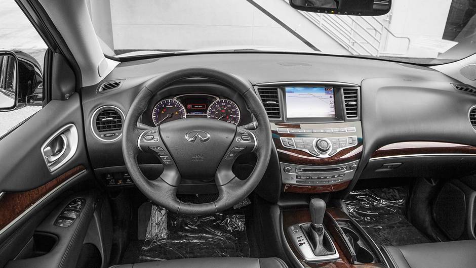 O requinte do couro e da madeira de lei se combina com a tecnologia do câmbio CVT e da tela colorida da central multimídia | <a href="https://beta-develop.quatrorodas.abril.com.br/carros/impressoes/infiniti-jx35-733283.shtml" rel="migration">Leia mais</a> O requinte do couro e da madeira de lei se combina com a tecnologia do câmbio CVT e da tela colorida da central multimídia | <a href="https://beta-develop.quatrorodas.abril.com.br/carros/impressoes/infiniti-jx35-733283.shtml" rel="migration">Leia mais</a>