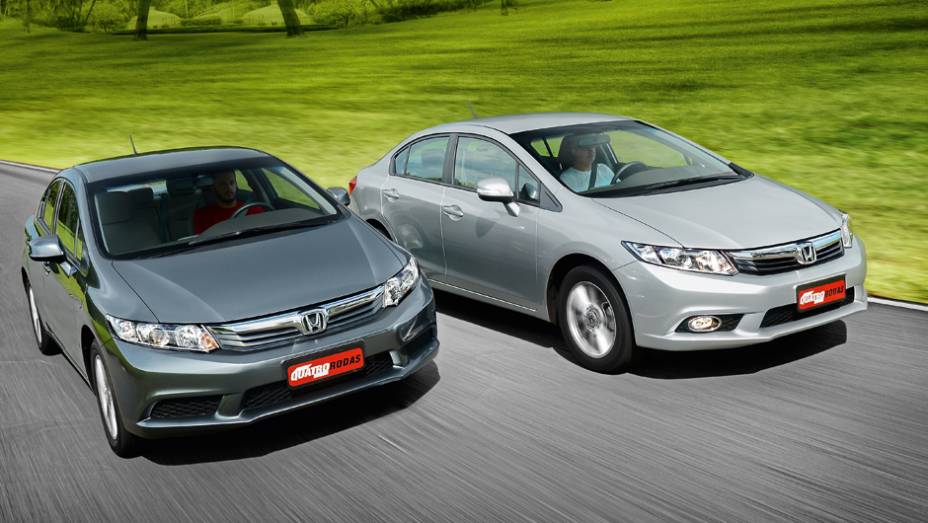 Vers&atilde;o LXR tem far&oacute;is de neblina e repetidores nos retrovisores | <a href="https://beta-develop.quatrorodas.abril.com.br/carros/testes/honda-civic-2014-735270.shtml" rel="migration">Leia mais</a>