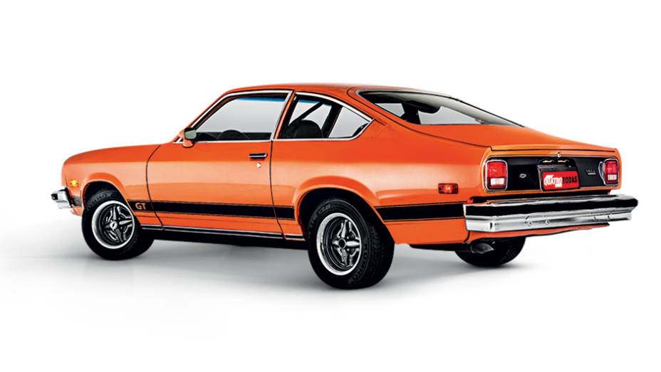 Design esportivo fez sucesso do Vega nos anos 70 | <a href="https://beta-develop.quatrorodas.abril.com.br/carros/classicos-grandescarros/chevrolet-vega-772365.shtml" rel="migration">Leia mais</a>