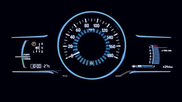 Iluminação do painel muda de azul (normal) para verde (econômico), de acordo com o modo de condução | <a href="https://beta-develop.quatrorodas.abril.com.br/carros/impressoes/honda-vezel-777550.shtml" rel="migration">Leia mais</a> Iluminação do painel muda de azul (normal) para verde (econômico), de acordo com o modo de condução | <a href="https://beta-develop.quatrorodas.abril.com.br/carros/impressoes/honda-vezel-777550.shtml" rel="migration">Leia mais</a>