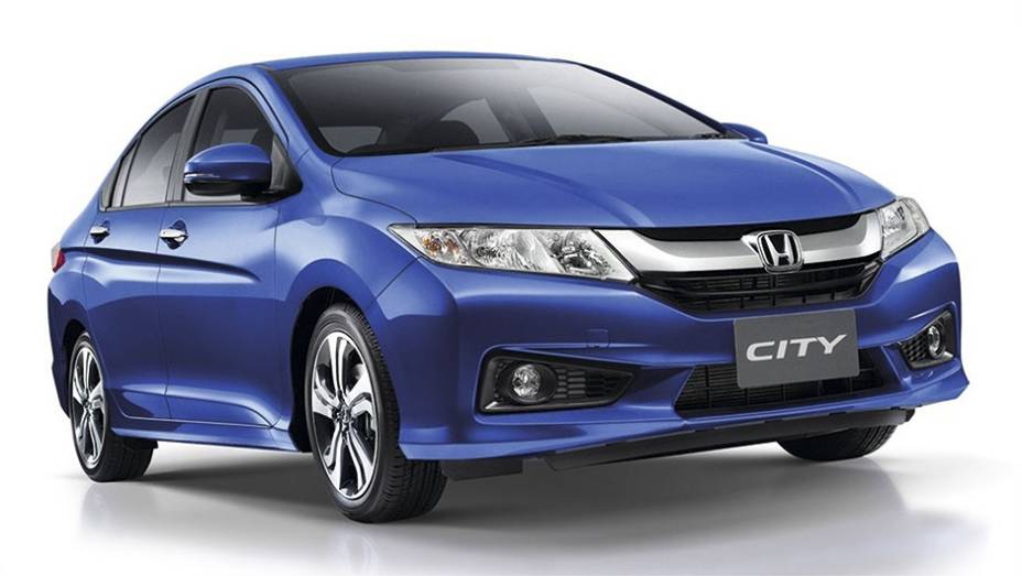 Nova geração segue as proporções do Honda City atual | <a href="https://beta-develop.quatrorodas.abril.com.br/reportagens/geral/vale-esperar-novo-honda-city-792682.shtml" rel="migration">Leia mais</a>