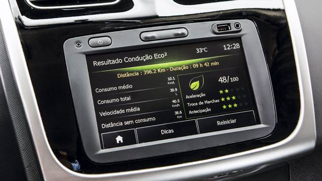 Central multimídia avalia o modo de condução do motorista | <a href="https://beta-develop.quatrorodas.abril.com.br/carros/testes/renault-sandero-797579.shtml" rel="migration">Leia mais</a> Central multimídia avalia o modo de condução do motorista | <a href="https://beta-develop.quatrorodas.abril.com.br/carros/testes/renault-sandero-797579.shtml" rel="migration">Leia mais</a>