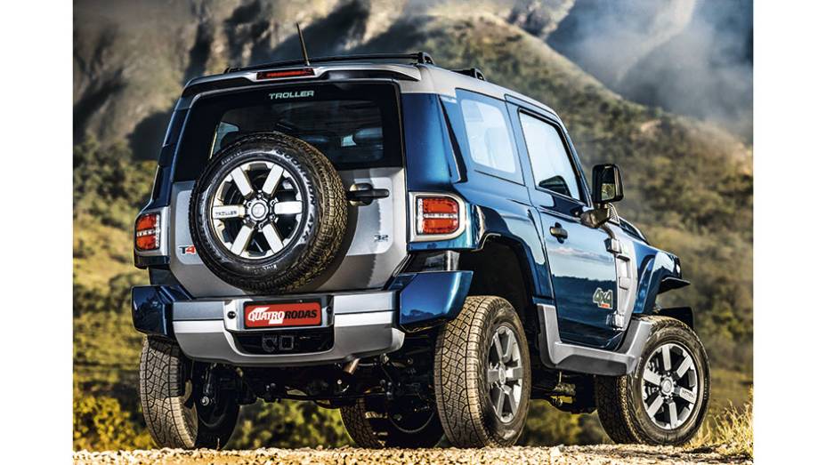 Para-choque é removível e as lanternas são de led | <a href="https://beta-develop.quatrorodas.abril.com.br/carros/testes/troller-t4-800224.shtml" rel="migration">Leia mais</a> Para-choque é removível e as lanternas são de led | <a href="https://beta-develop.quatrorodas.abril.com.br/carros/testes/troller-t4-800224.shtml" rel="migration">Leia mais</a>