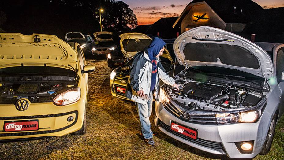 Temperaturas dos motores medidas antes do in&iacute;cio de cada teste | <a href="https://beta-develop.quatrorodas.abril.com.br/reportagens/geral/teste-sistemas-partida-frio-800637.shtml" target="_blank" rel="migration">Leia mais</a>
