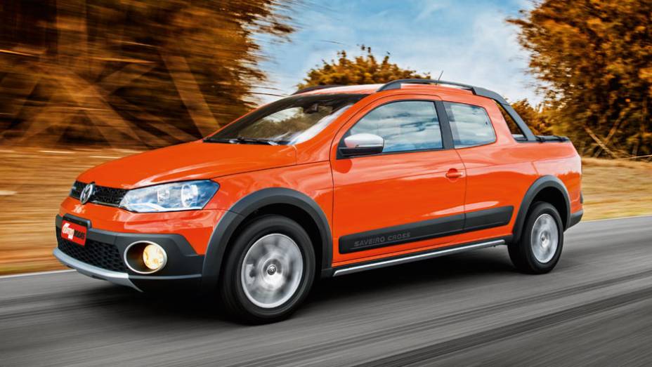 Cross traz as novidades da VW: motor 16V e cabine dupla | <a href="https://beta-develop.quatrorodas.abril.com.br/carros/testes/vw-saveiro-cross-cabine-dupla-802614.shtml" target="_blank" rel="migration">Leia mais</a>