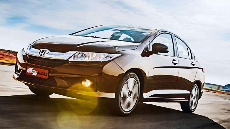 Vers&atilde;o EXL volta ao mercado. A Sport deixa de ser oferecida | <a href="https://beta-develop.quatrorodas.abril.com.br/carros/testes/honda-city-807297.shtml" target="_blank" rel="migration">Leia mais</a>