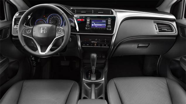 City e Fit dividem plataforma e mecânica, mas não o painel. O sedã oferece mais requinte e novos equipamentos, como o ar digital touch screen | <a href="https://beta-develop.quatrorodas.abril.com.br/carros/testes/honda-city-807297.shtml" target="_blank" rel="migration">Leia mais</a> City e Fit dividem plataforma e mecânica, mas não o painel. O sedã oferece mais requinte e novos equipamentos, como o ar digital touch screen | <a href="https://beta-develop.quatrorodas.abril.com.br/carros/testes/honda-city-807297.shtml" target="_blank" rel="migration">Leia mais</a>