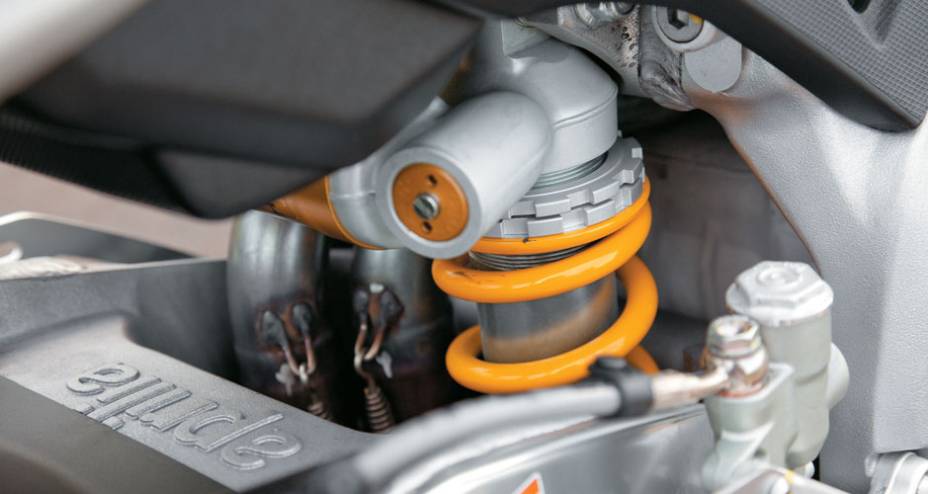 Regulagens de mola e amortecedor facilitadas Regulagens de mola e amortecedor facilitadas