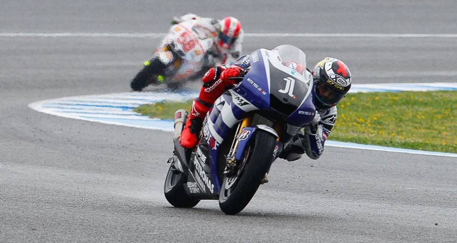 Jorge Lorenzo venceu a etapa, correndo em casa