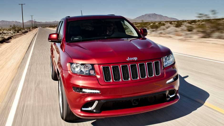 Grand Cherokee vai de 0 a 100 km/h em 4,8 s Grand Cherokee vai de 0 a 100 km/h em 4,8 s