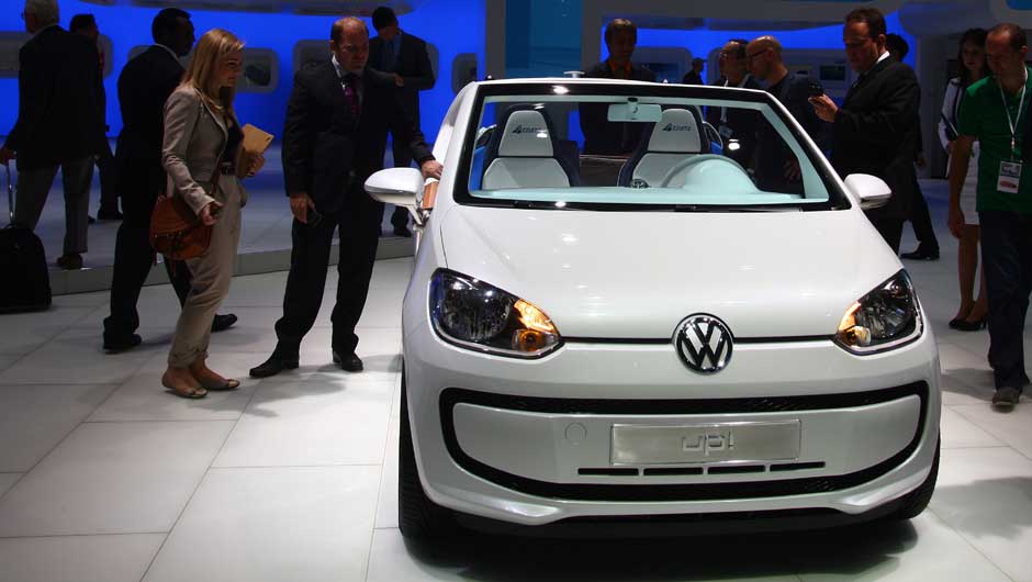 Estande da Volkswagen no Salão de Frankfurt 2011
