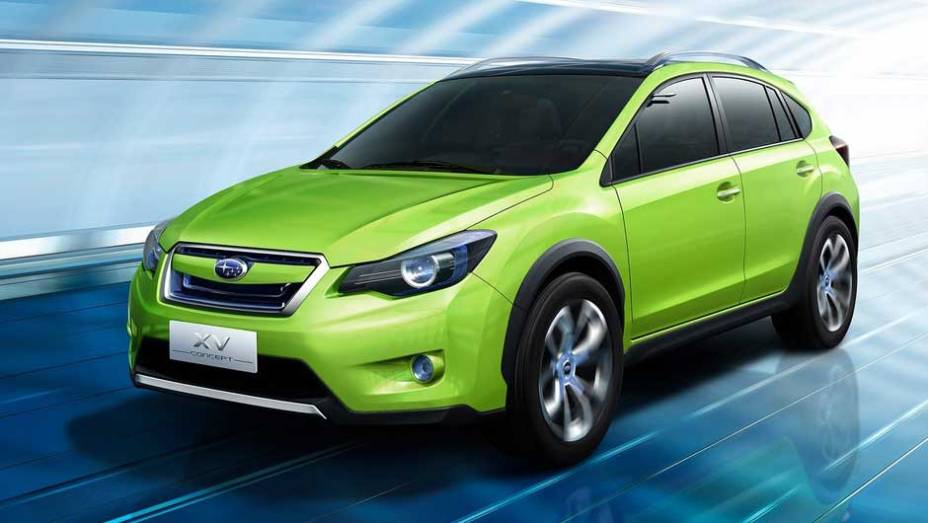 Subaru mostra seu crossover XV em Frankfurt Subaru mostra seu crossover XV em Frankfurt