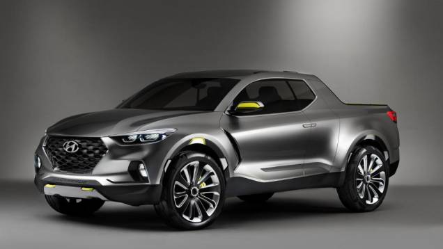 Picape crossover chega com grade frontal mais robusto e faróis com luzes de LED | <a href="https://beta-develop.quatrorodas.abril.com.br/noticias/saloes/detroit-2015/hyundai-revela-conceito-santa-cruz-detroit-825121.shtmll" rel="migration">Leia mais</a> Picape crossover chega com grade frontal mais robusto e faróis com luzes de LED | <a href="https://beta-develop.quatrorodas.abril.com.br/noticias/saloes/detroit-2015/hyundai-revela-conceito-santa-cruz-detroit-825121.shtmll" rel="migration">Leia mais</a>